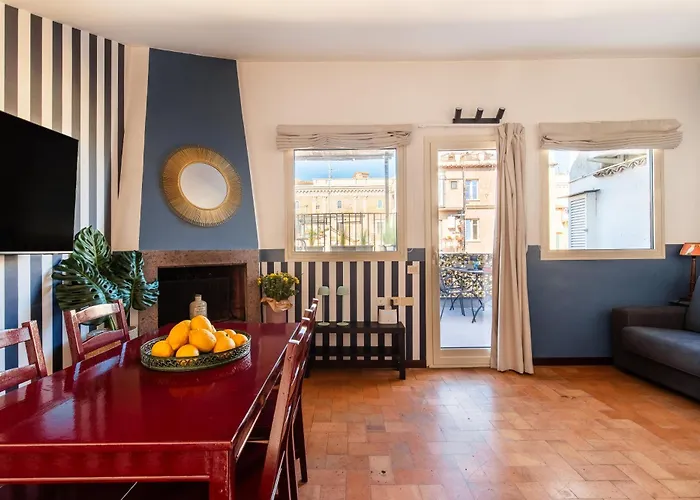 Rooftop Penthouse Campo De Fiori Cozy Terrace Apartment *