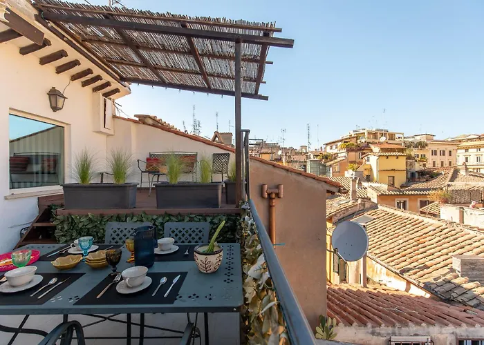Rooftop Penthouse Campo De Fiori Cozy Terrace Appartement Rome