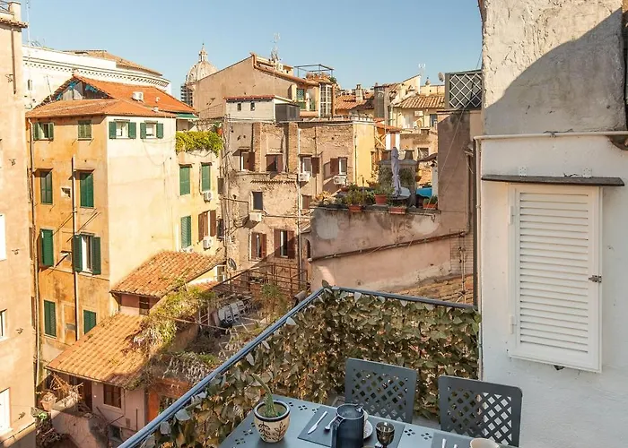 Rooftop Penthouse Campo De Fiori Cozy Terrace Apartment *