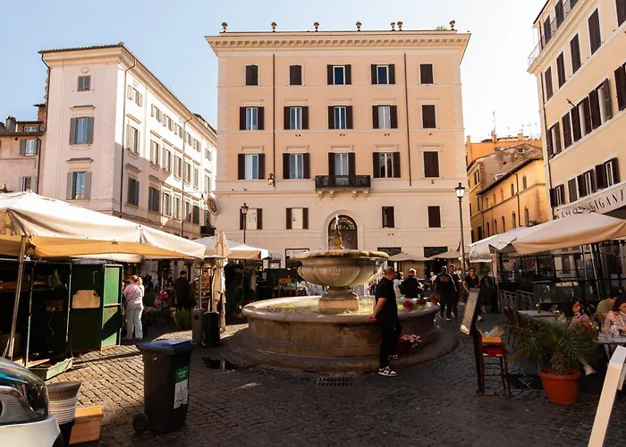 Apartment Rooftop Penthouse Campo De Fiori Cozy Terrace *