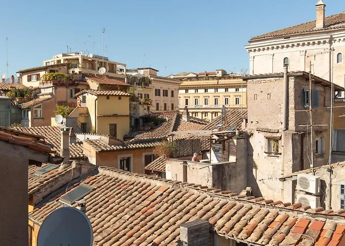 Rooftop Penthouse Campo De Fiori Cozy Terrace *
