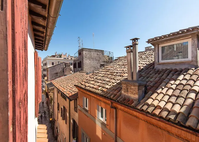 Apartment Rooftop Penthouse Campo De Fiori Cozy Terrace