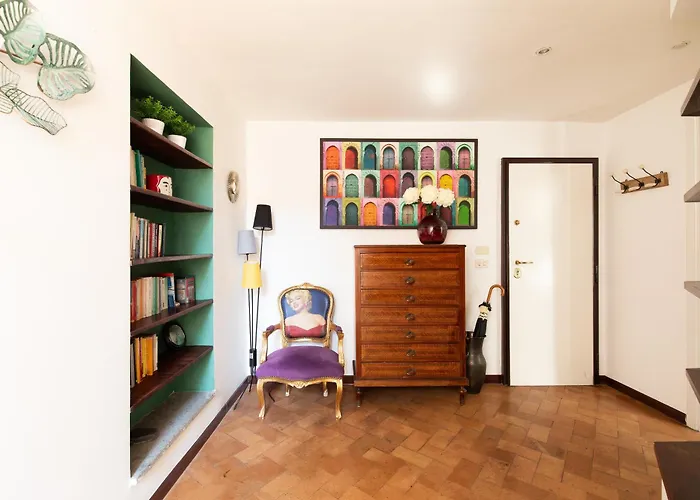 Apartment Rooftop Penthouse Campo De Fiori Cozy Terrace Rom