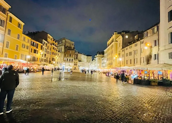 Rooftop Penthouse Campo De Fiori Cozy Terrace Rom